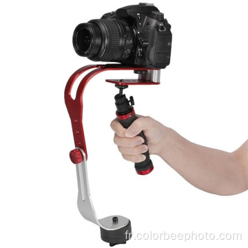 Stabilisateur vidéo de caméra portable en alliage d&#39;aluminium